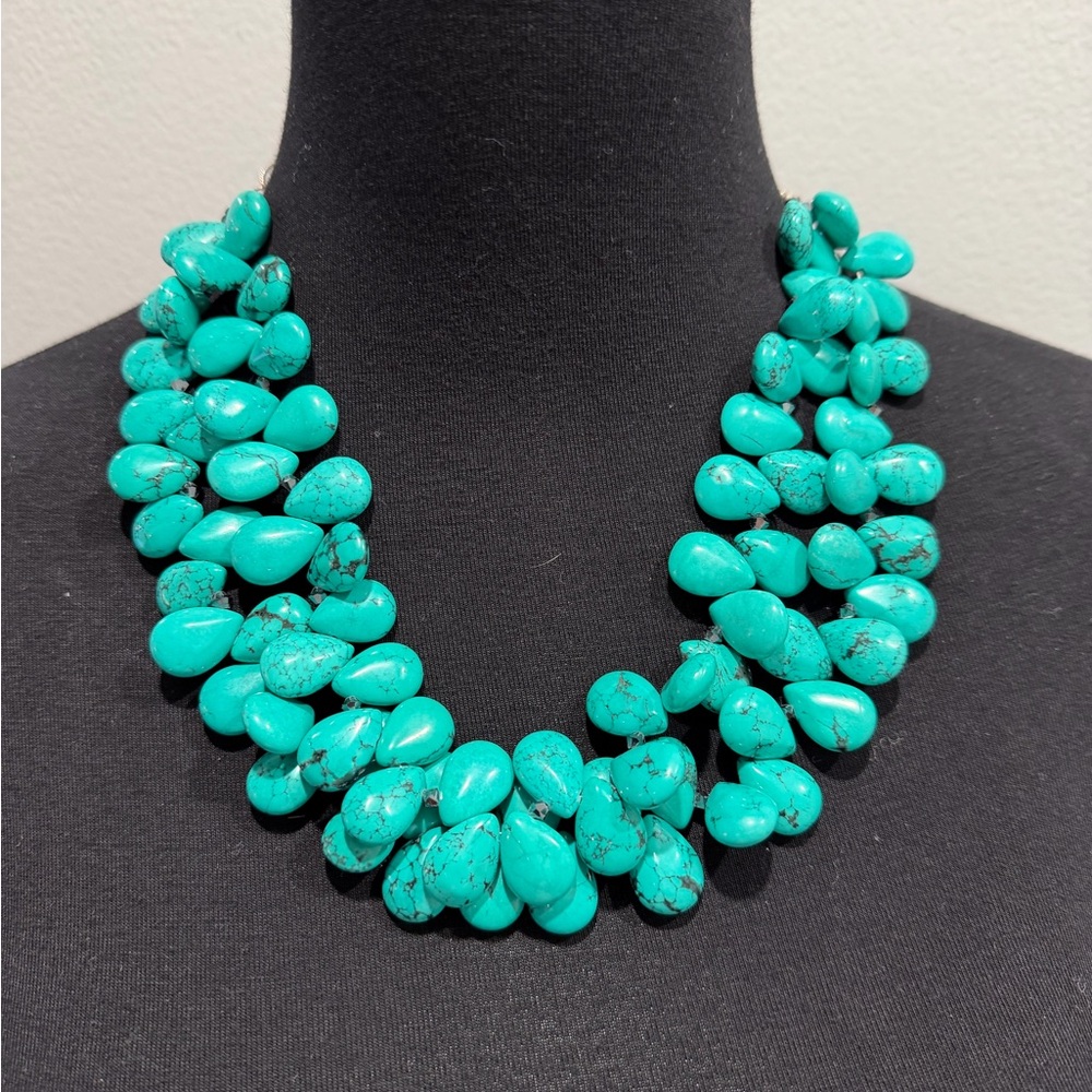 SOLD❗️Turquoise Beaded Necklace SOLD❗️